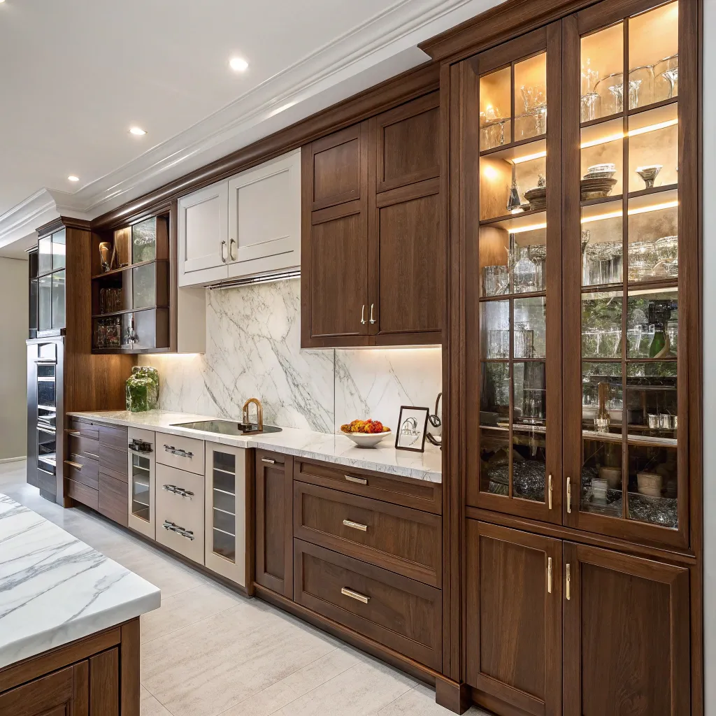 Custom kitchen cabinets